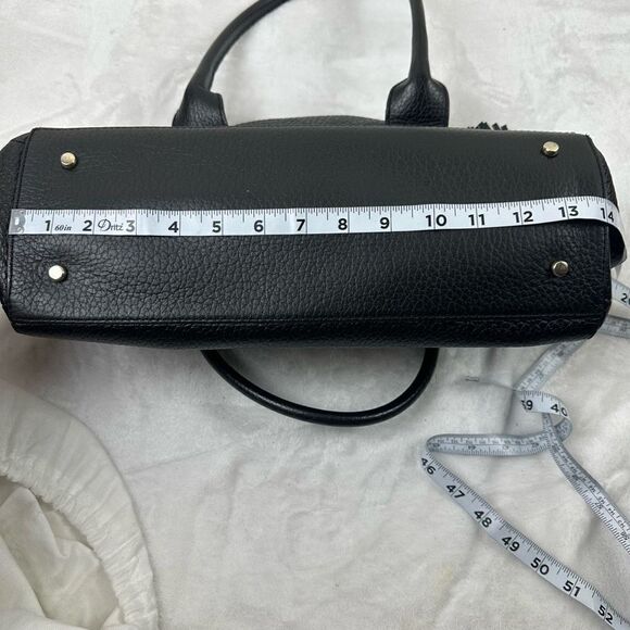 Kate Spade Southport Avenue Lydia Satchel Bag Black Pebbled Leather Top Handle - Picture 15 of 16